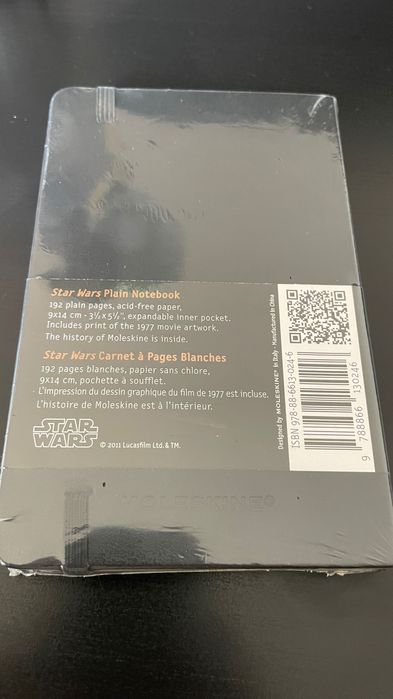 Moleskine Star Wars edição limitada bolso