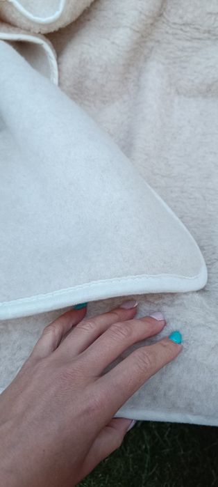 Nowa Piękna Zdrowa Kołdra z wełny, naturalna Miękka 135x200 dwa ko