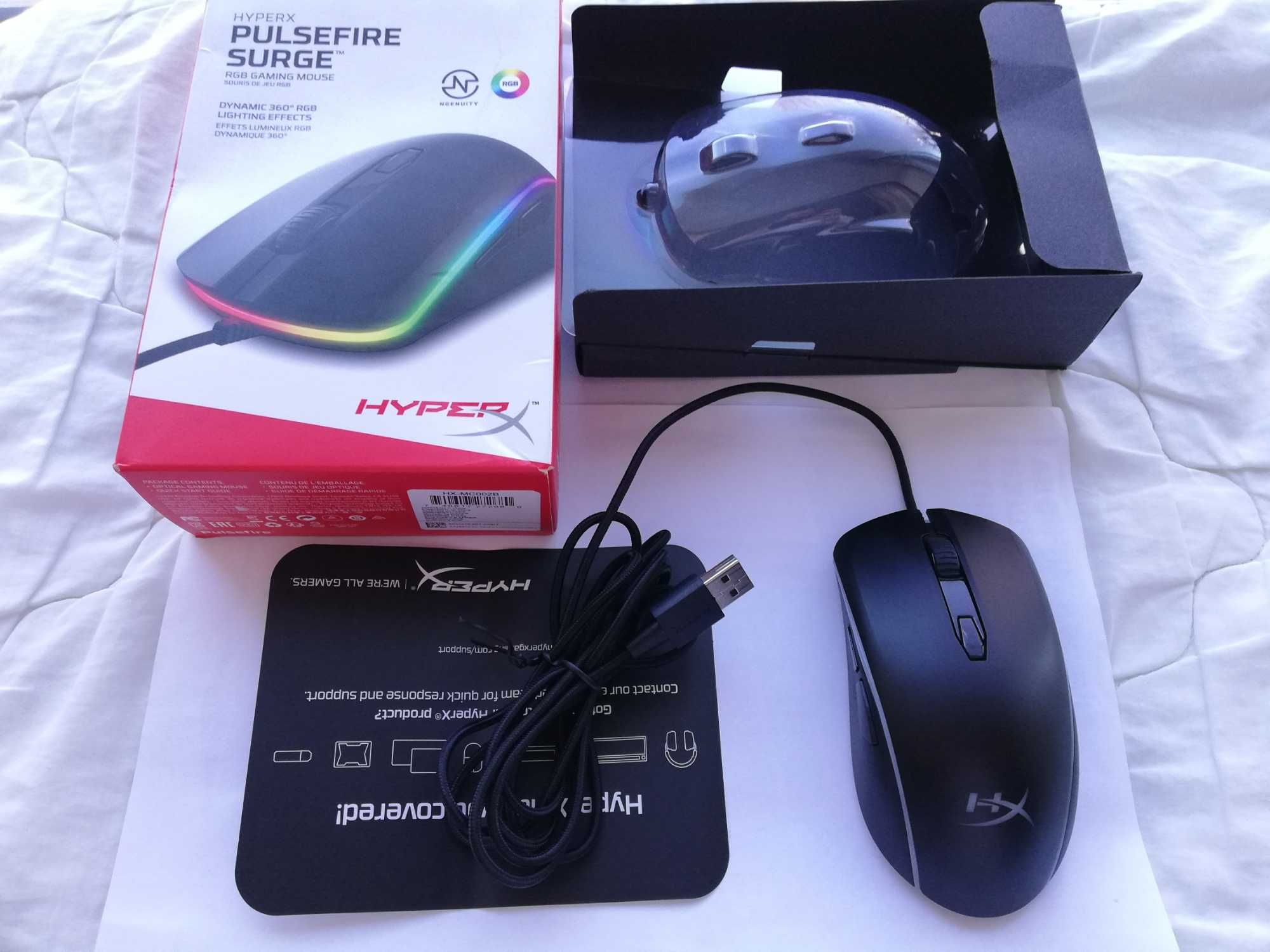 Мышка HyperX Pulsefire Surge RGB