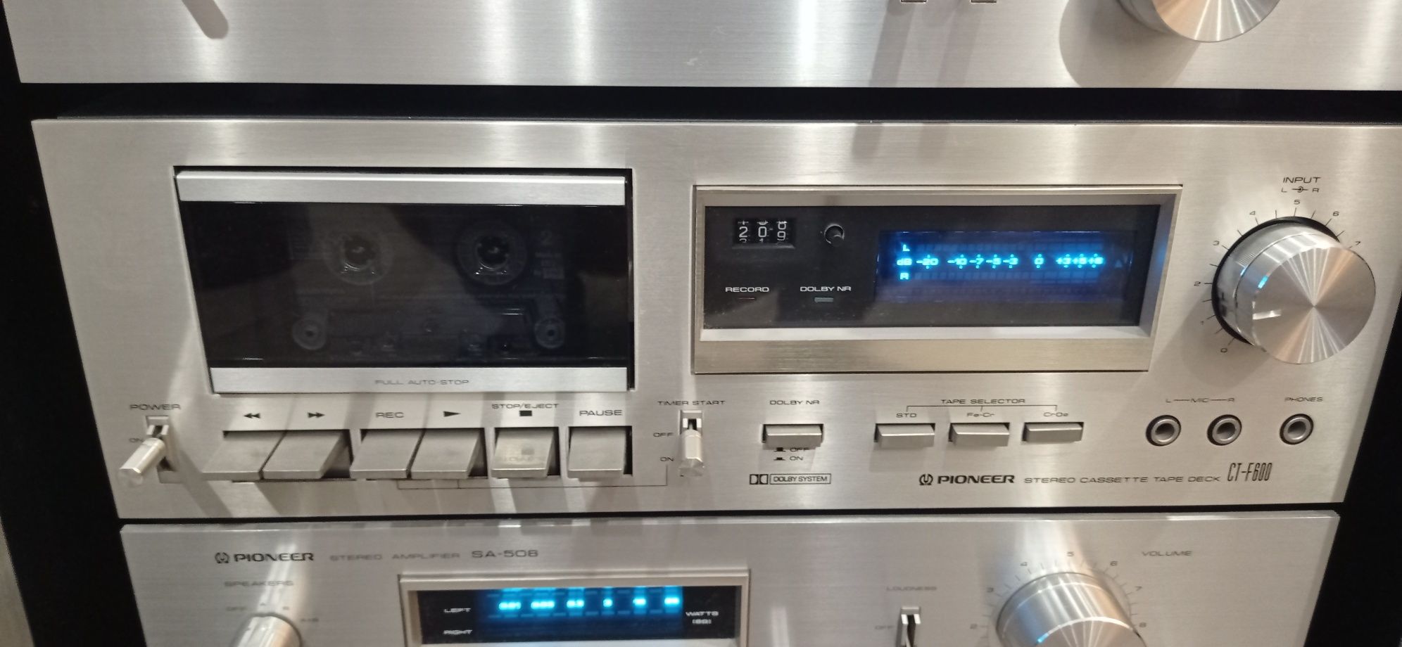 Pioneer Blue Line zestaw stereo sa508