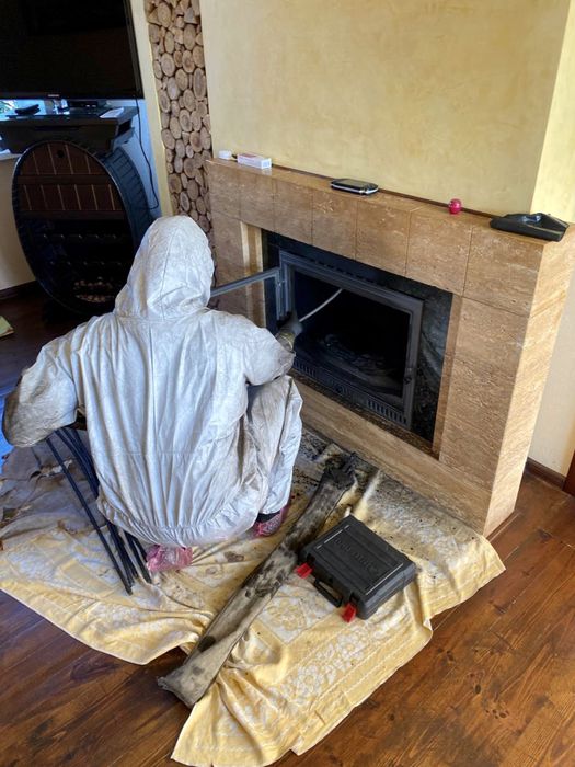 Чистка дымохода, печи, камина, котла