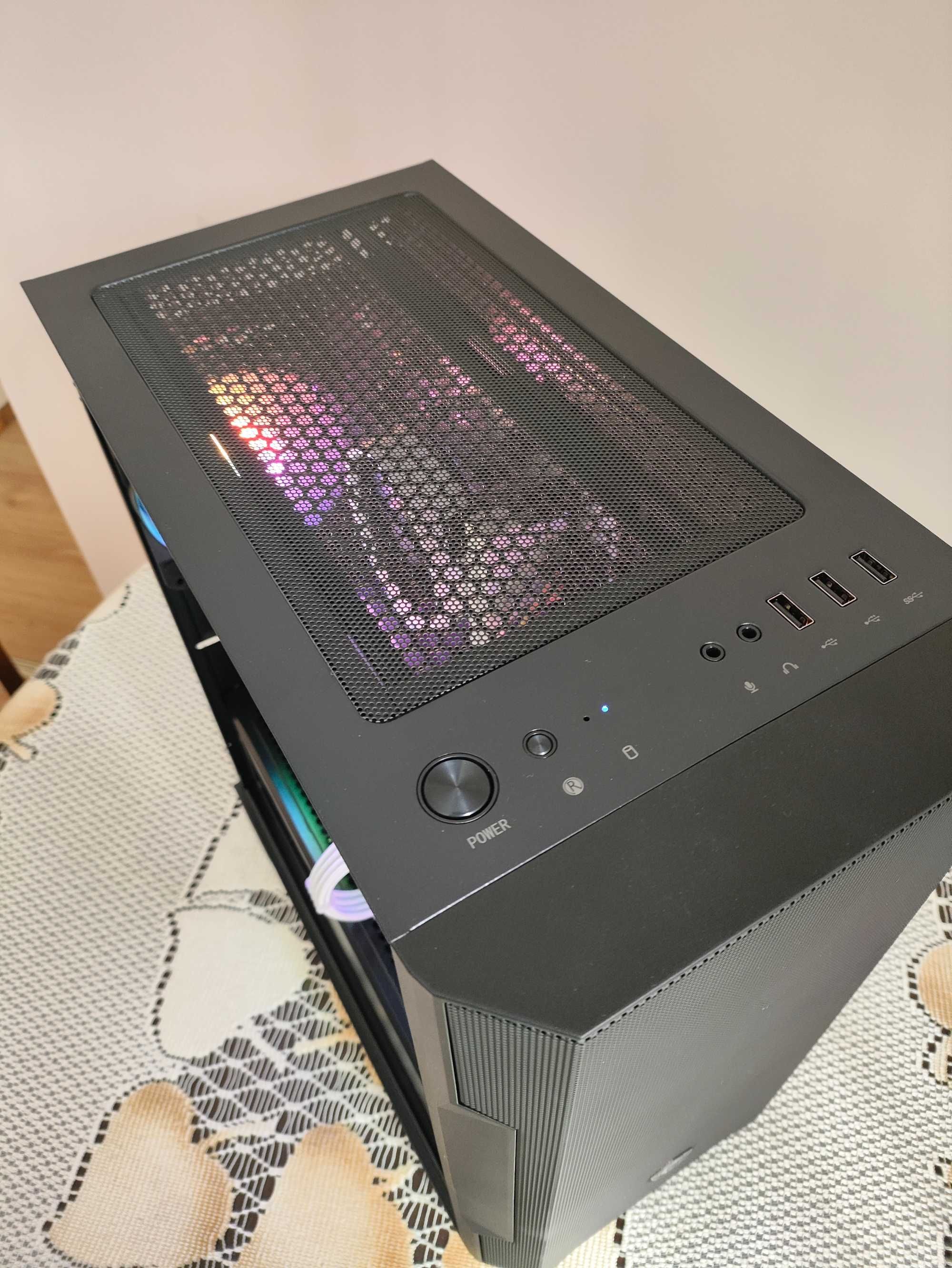 Komputer do gier | Ryzen 5 2600 | GTX 1660 | 16GB RAM | 512 SSD | RGB