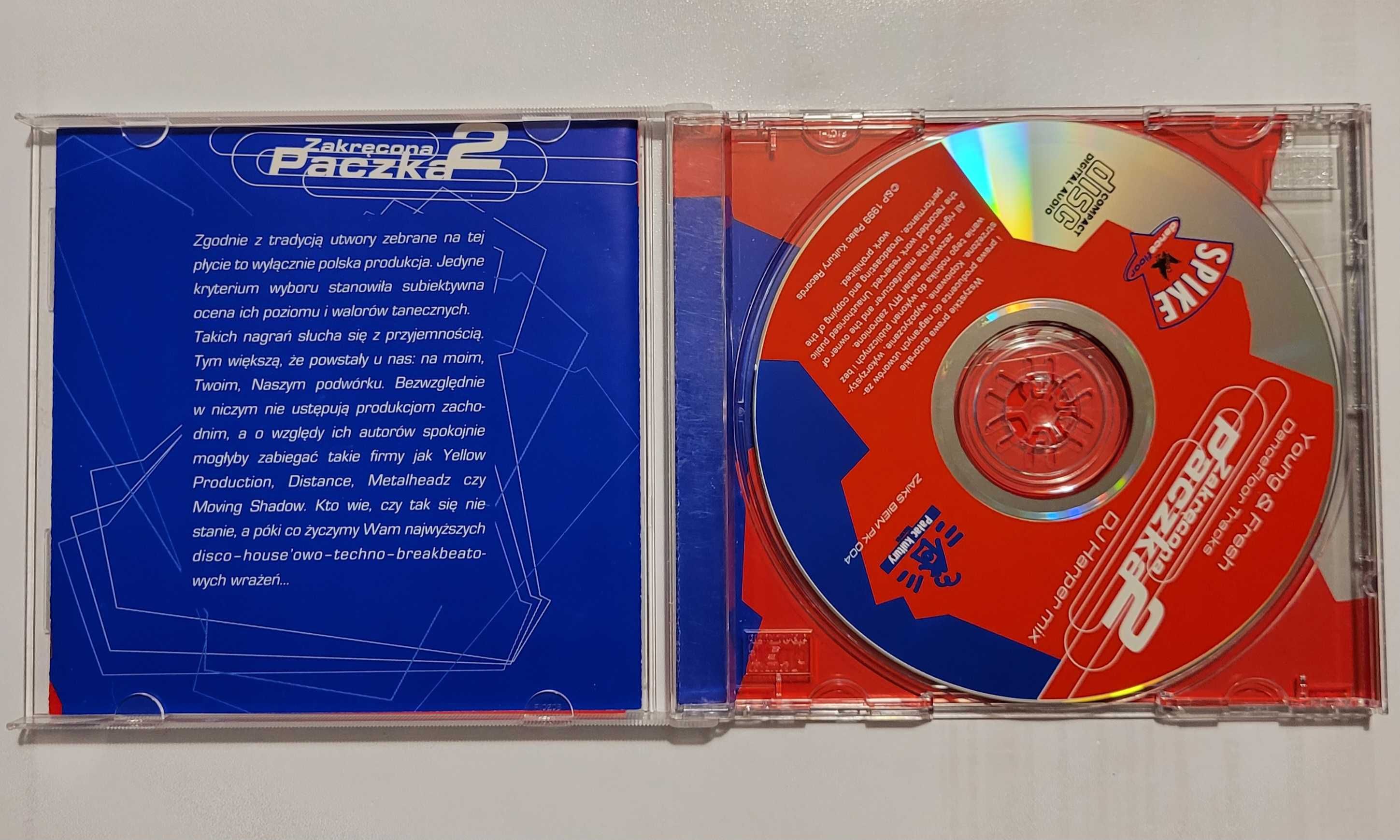 Płyta CD - DJ Harper Mix, "Zakręcona paczka 2"