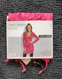 Tunika damska Tom&Rose L nowa różowa bluzka Ladies tunic