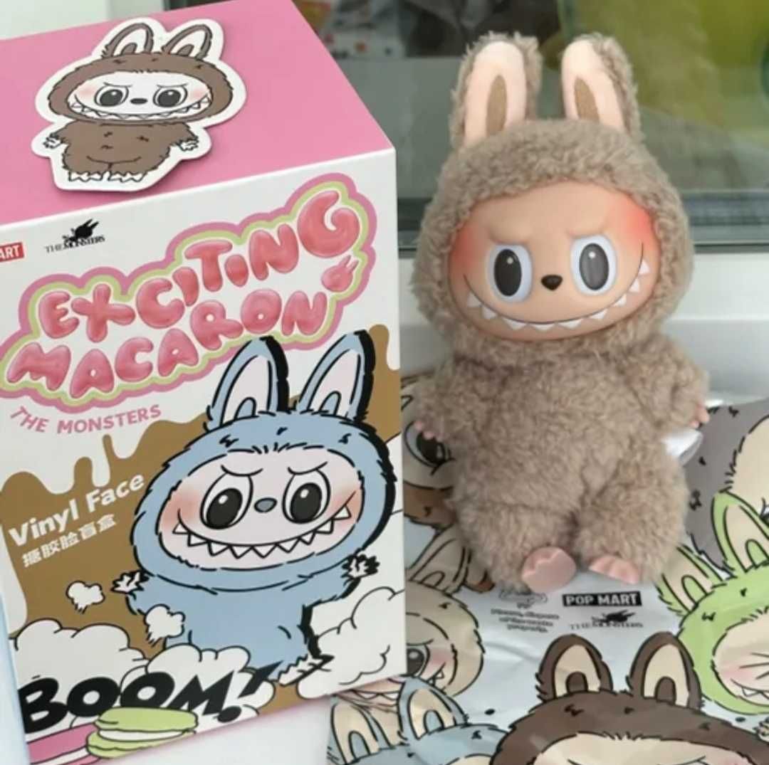 Фигурка мягкая игрушка Лабубу брелок дитячий іграшка Labubu серія 1LP
