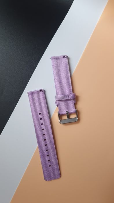 Miękka i lekka bransoletka nylonowa 22 mm kompatybilna z zegarkiem RUI