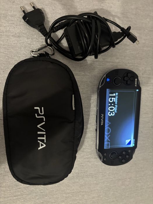 Zestaw Ps Vita Oled Etui Ladowarka