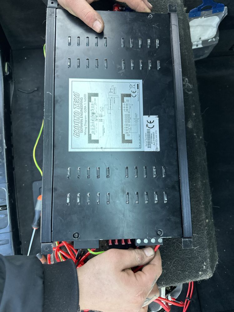Wzmacniacz graund zero1.1650D