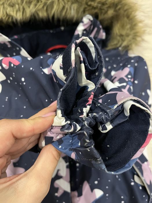 Зимовий комлект reima рейма штани куртка комбінезон 110 на дівчинку