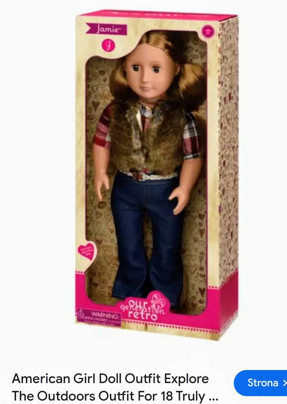 Lalka Our Generation Retro American Girl Doll