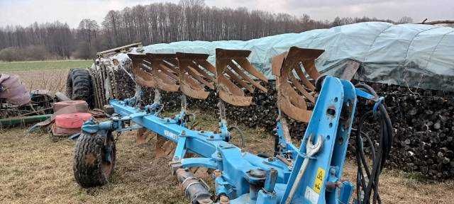 lemken europal X 8 l100 pług obrotowy ażurowy 5 skibowy