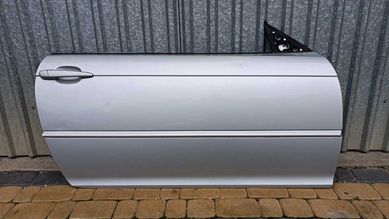 kompletne Drzwi Prawe bez rdzy bmw e46 coupe cabrio Titan-silber