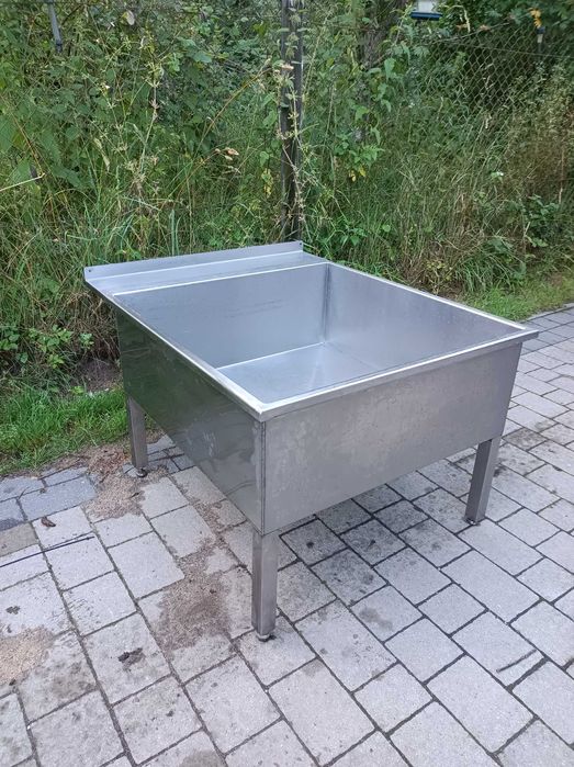 Basen, zlewozmywak gastronomiczny ze stali nierdzewnej