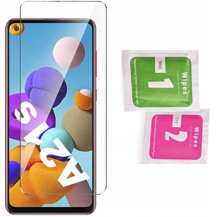 Etui Pancerne do Samsung Galaxy A21s + Szkło Hartowane