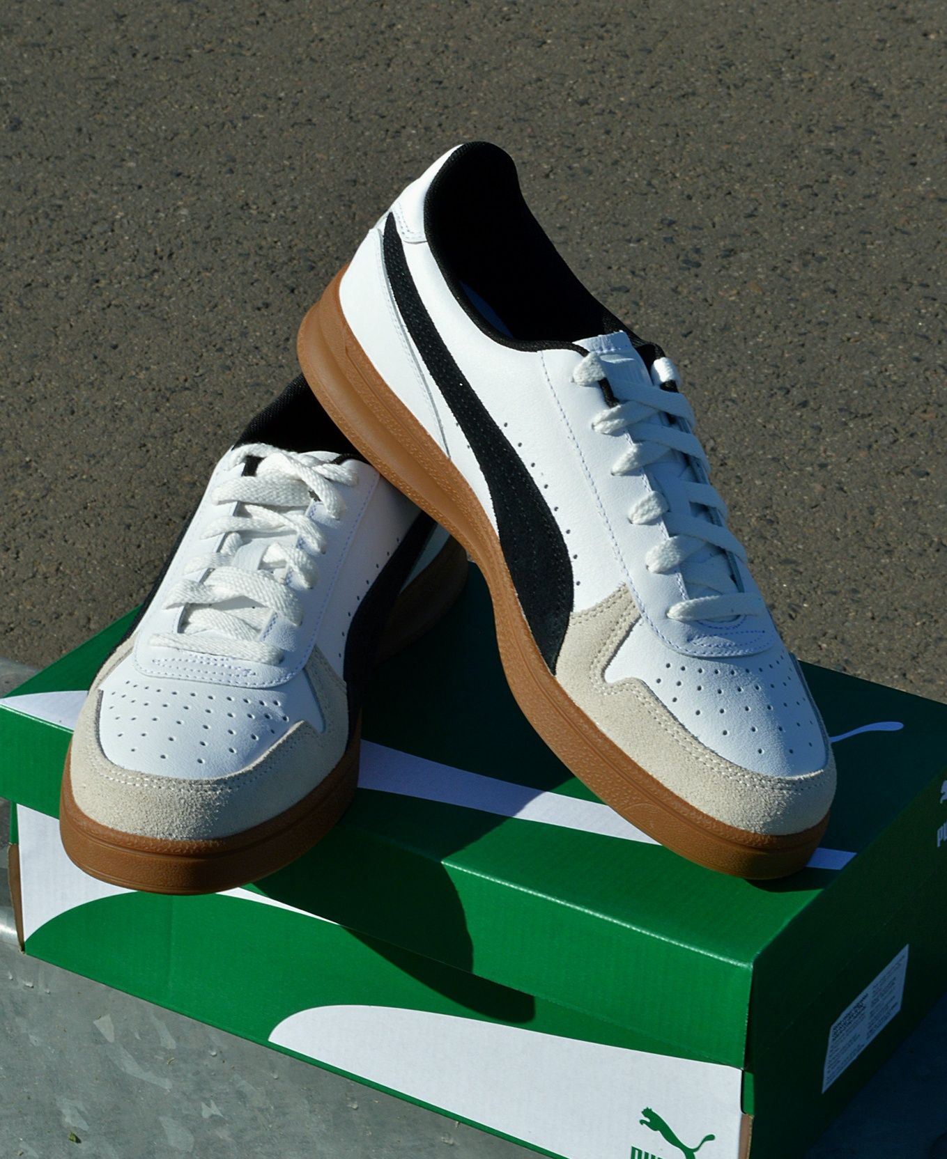 Кеди PUMA Indoor Training Shoes (EUR 44) Оригiнал !! Шкіряні !!