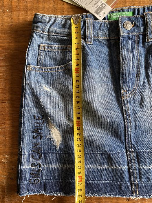 Spódnica jeansowa Benetton 150 cm 10-11 lat