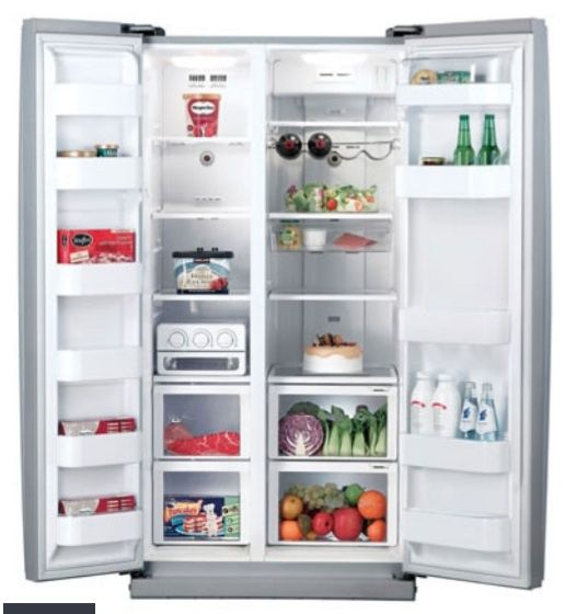 Холодильник з Італії Samsung RS20NRPS / морозильник/ морозильна камера