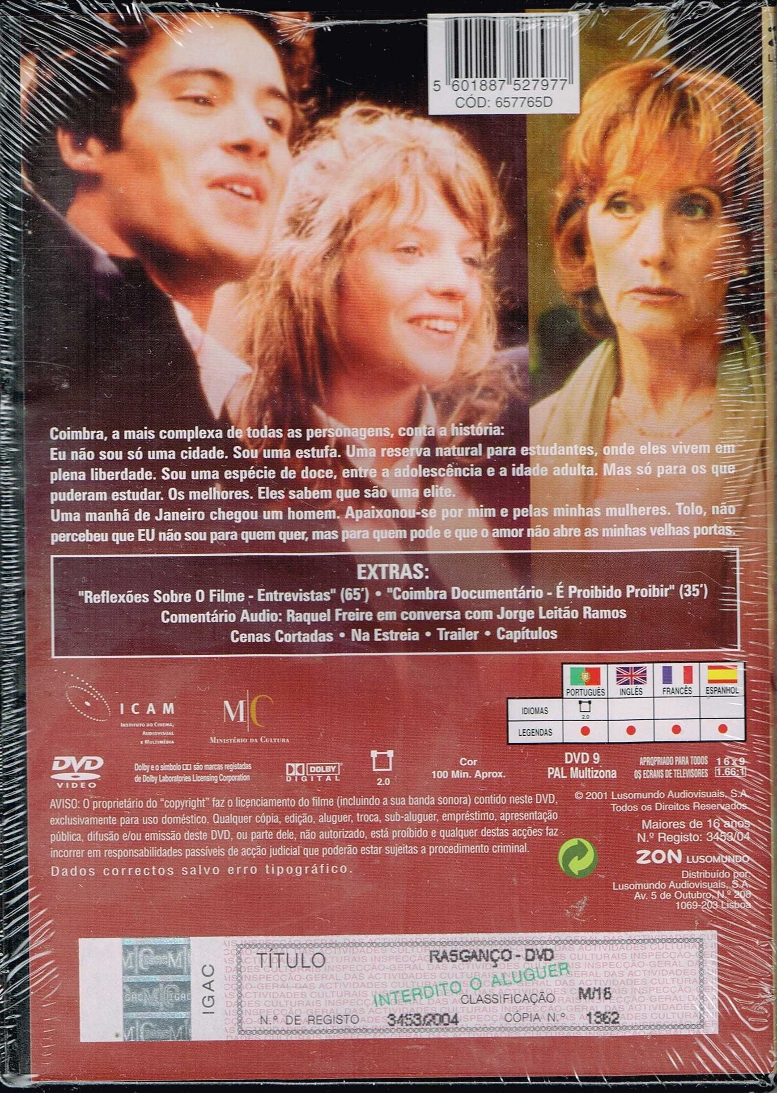 Filme em DVD: Rasganço - NOVO! A Estrear! SELADO!