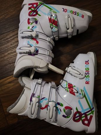 Buty narciarskie ROSSIGNOL rozmiar 23,5 cm dla dziewczynki