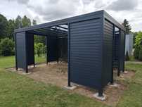 Zadaszenie ruchoma deska lamele zadaszenie tarasu pergola tarasowa