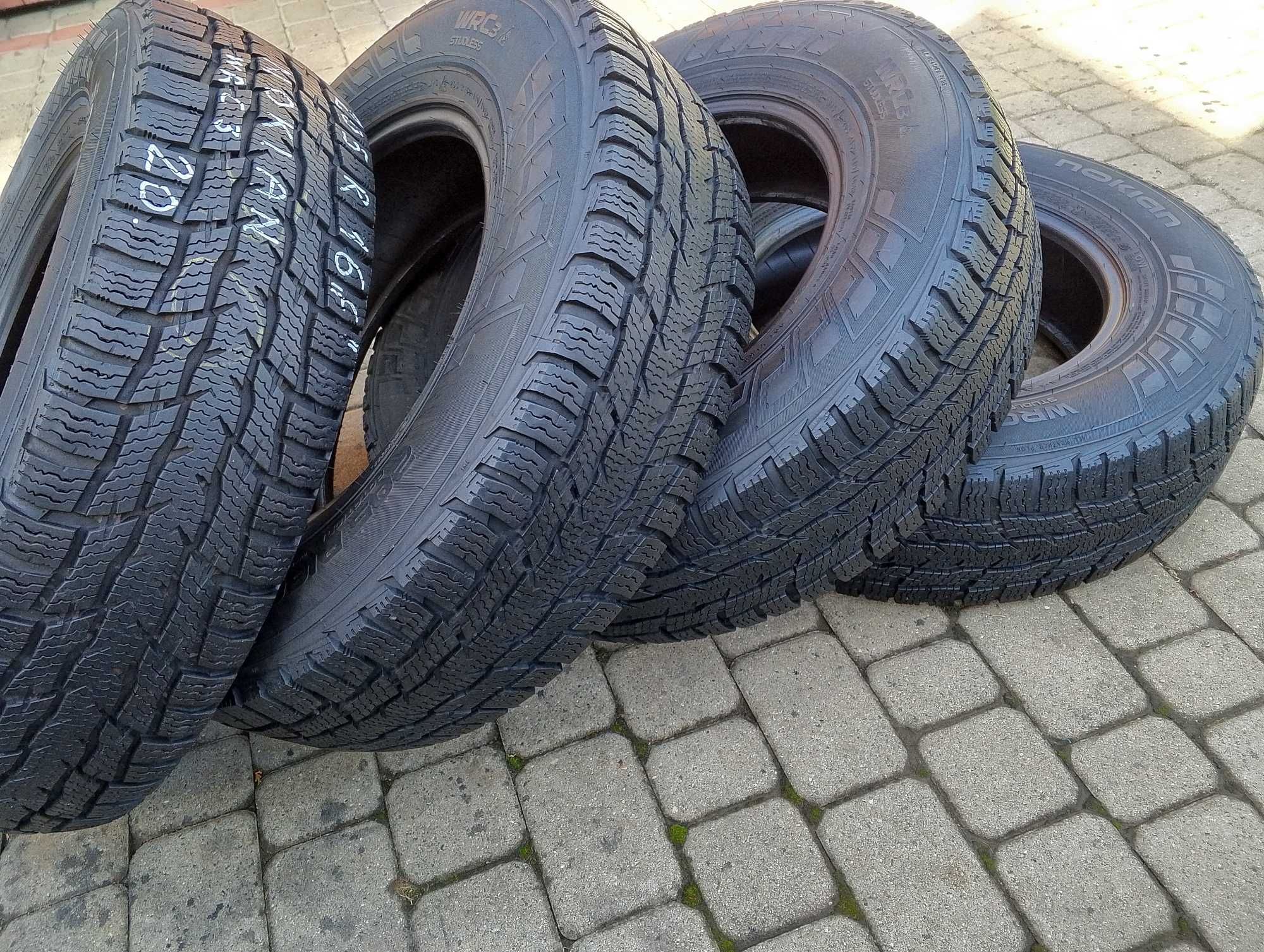 opony SUV jak NOWE  4 szt.205 /70/16 C Nokian Wa C3  rok 2020