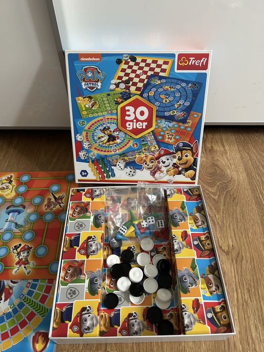 Trefl Psi Patrol 30 gier planszowych