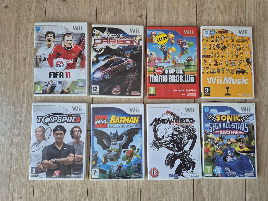 Pakiet najlepszych gier Nintendo WII