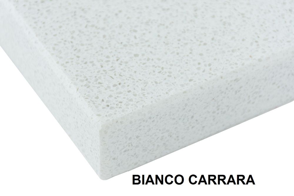 Parapety wewnętrzne  z konglomeratu Bianco Carrara