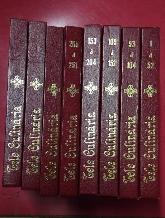 8 volumes tele culinária chefe Silva