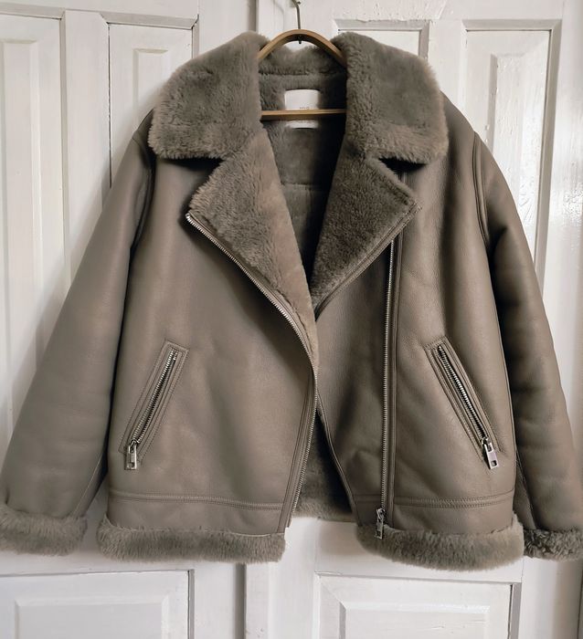 Натуральна дублянка Mango