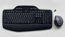 klawiatura+mysz logitech mk710 bezprzewodowa polskie naklejki opis