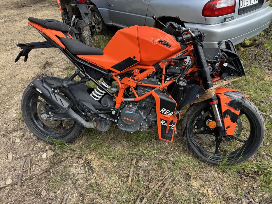 Ktm RC125 uszkdzony! 2023r