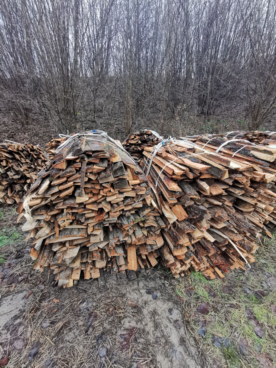 Opał iglasty we wiązkach