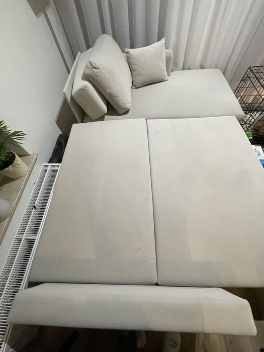 Naroznik z funkcja spania, 220 cm szerokosc / 100 glębokosc