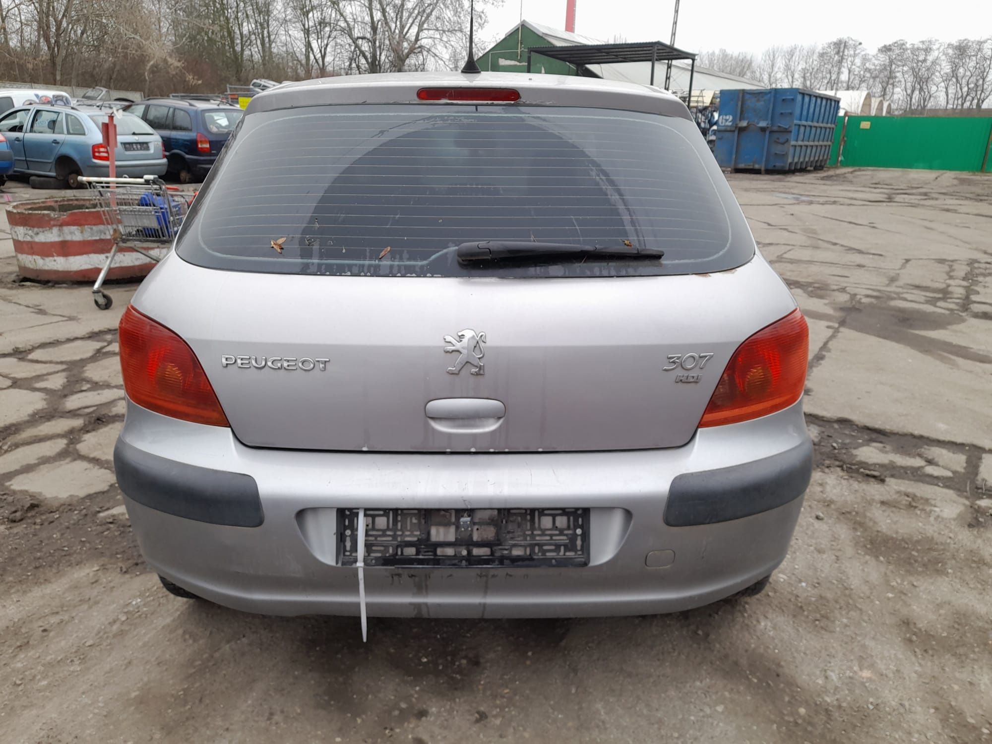 Peugeot 307 2.0 diesel 66kW/90KM 2003r. Maska przòd 146