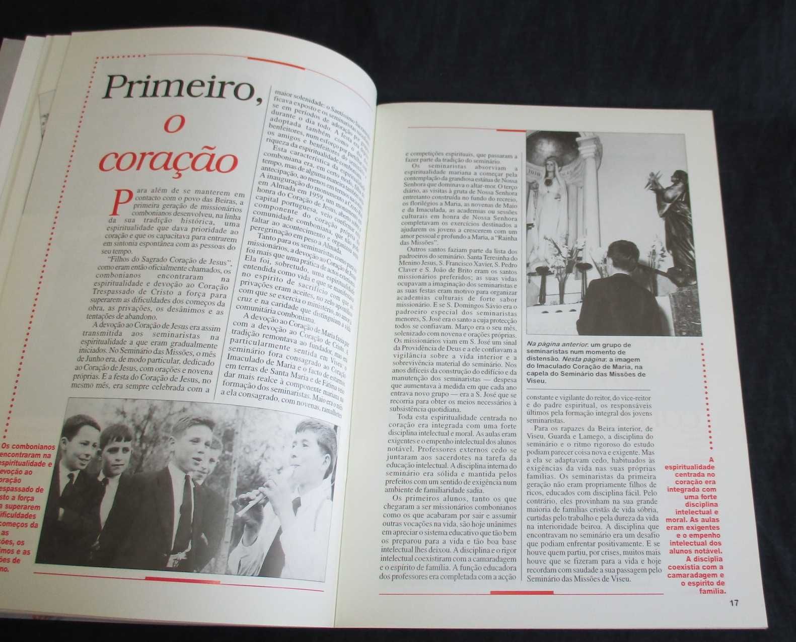 Livro Andarilhos da Missão Missionários Combonianos em Portugal