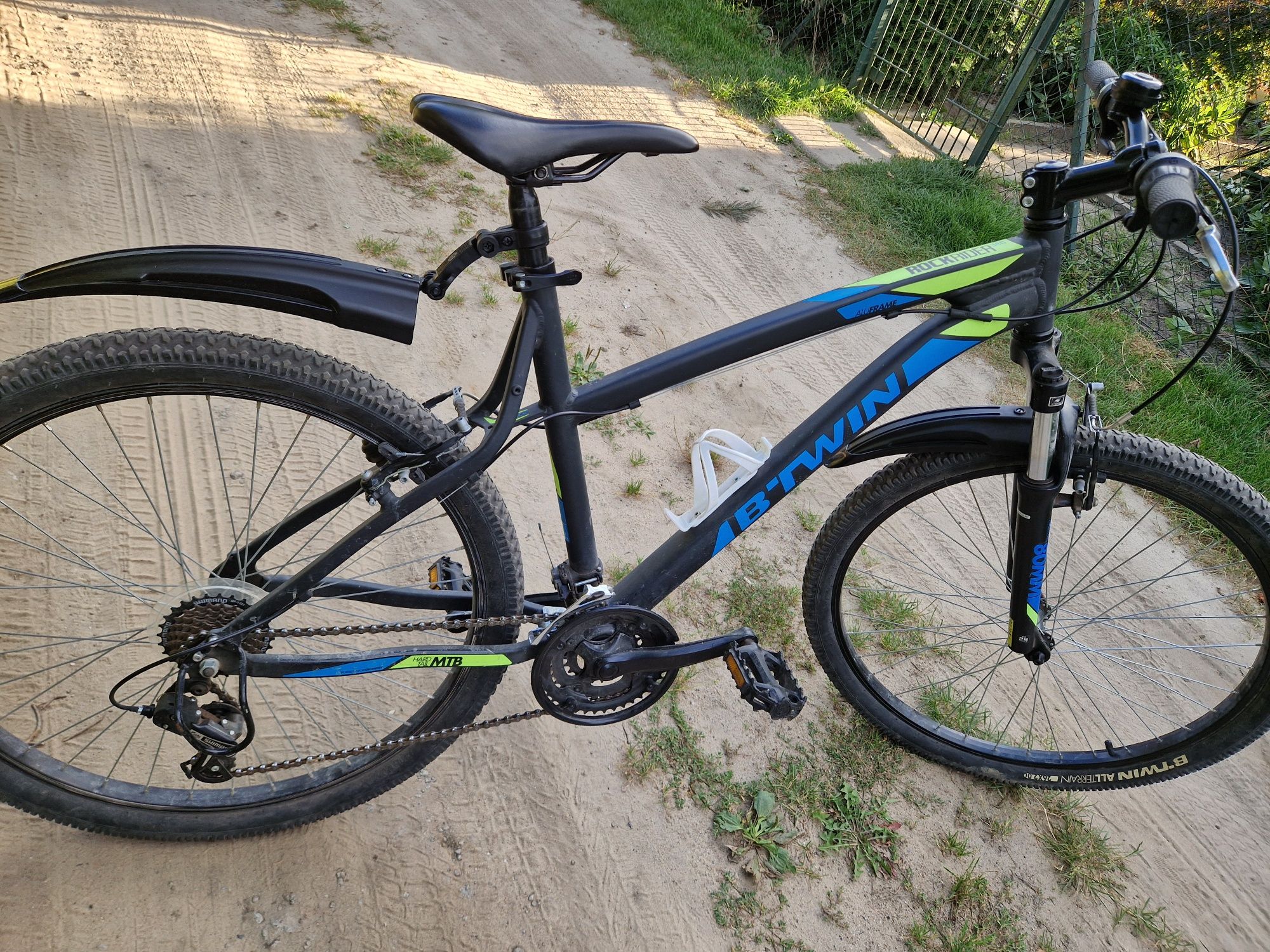 Piękny BTWIN ROCKRIDER 340/Aluminiowy Amortyzator Zadbany