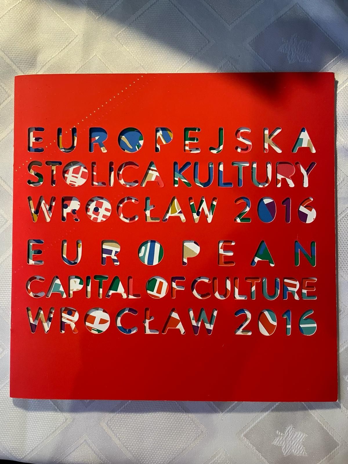 Europejska stolica kultury Wrocław 2016 znaczki folder