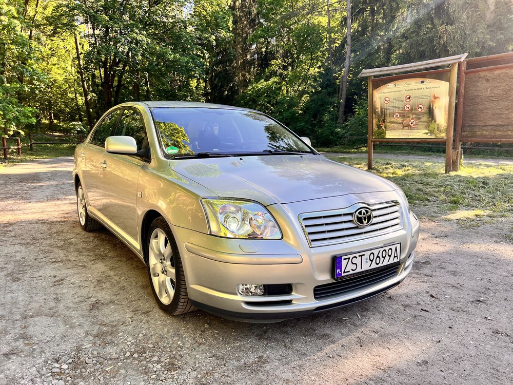 Toyota avensis t25 2,0 benzyna bardzo zadbana okazja zamiana