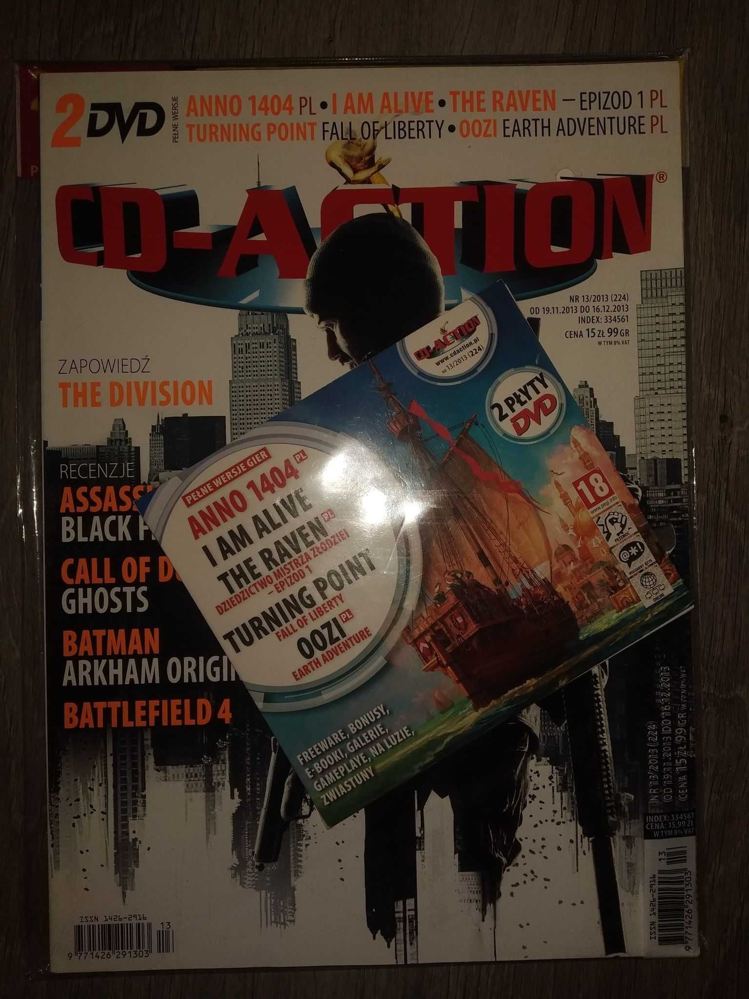 NOWY CD-Action 224 + Anno 1404 Oozi I Am Alive The Raven Turning Point