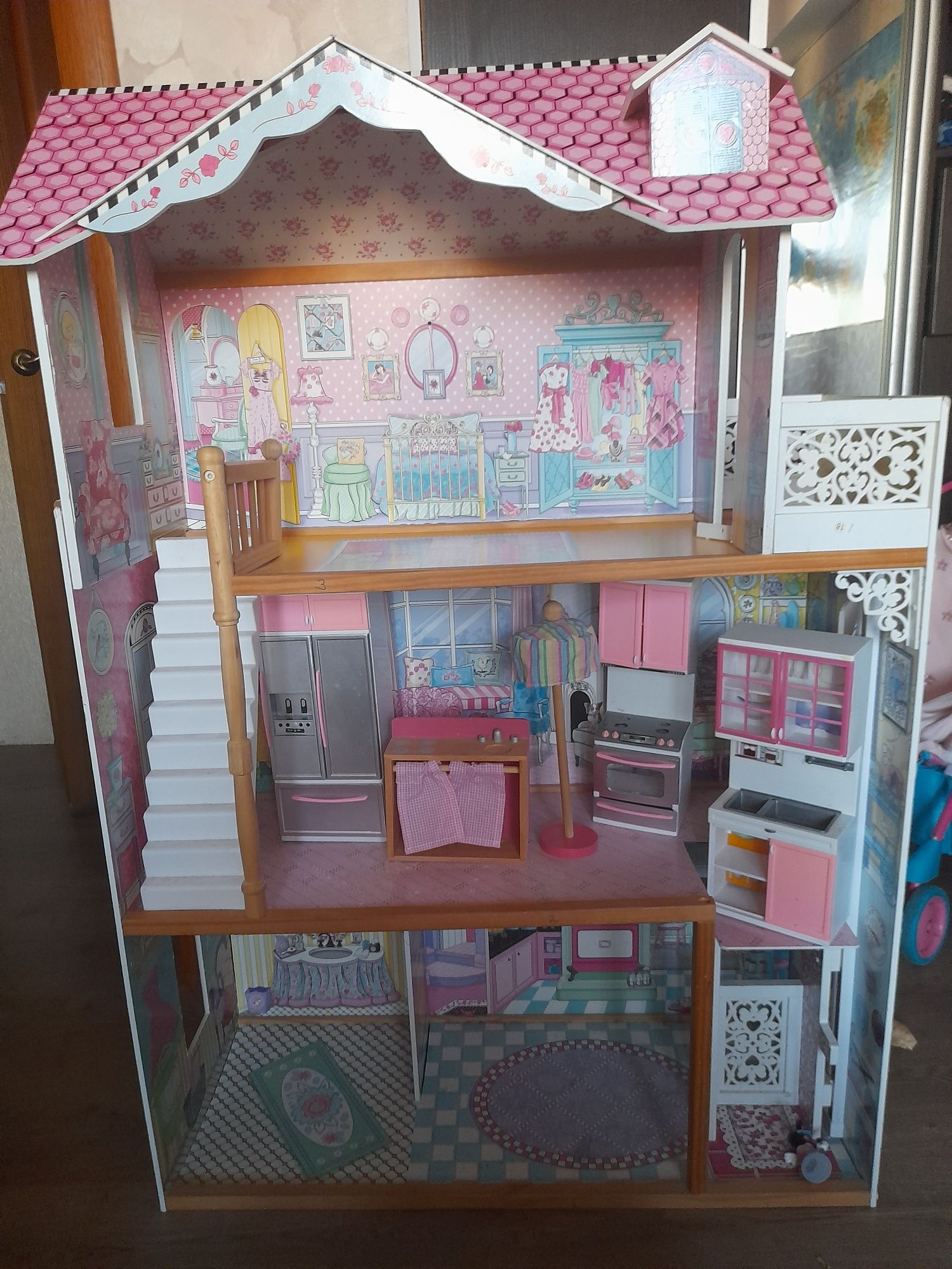 Кукольний дом,ляльковий будинок кіdkraft