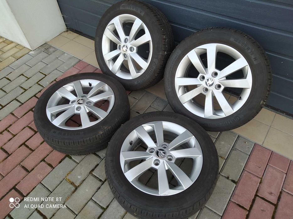 Kpl Alufelg Skoda Citigo,VW Up,Seat Mii 185/55 R15