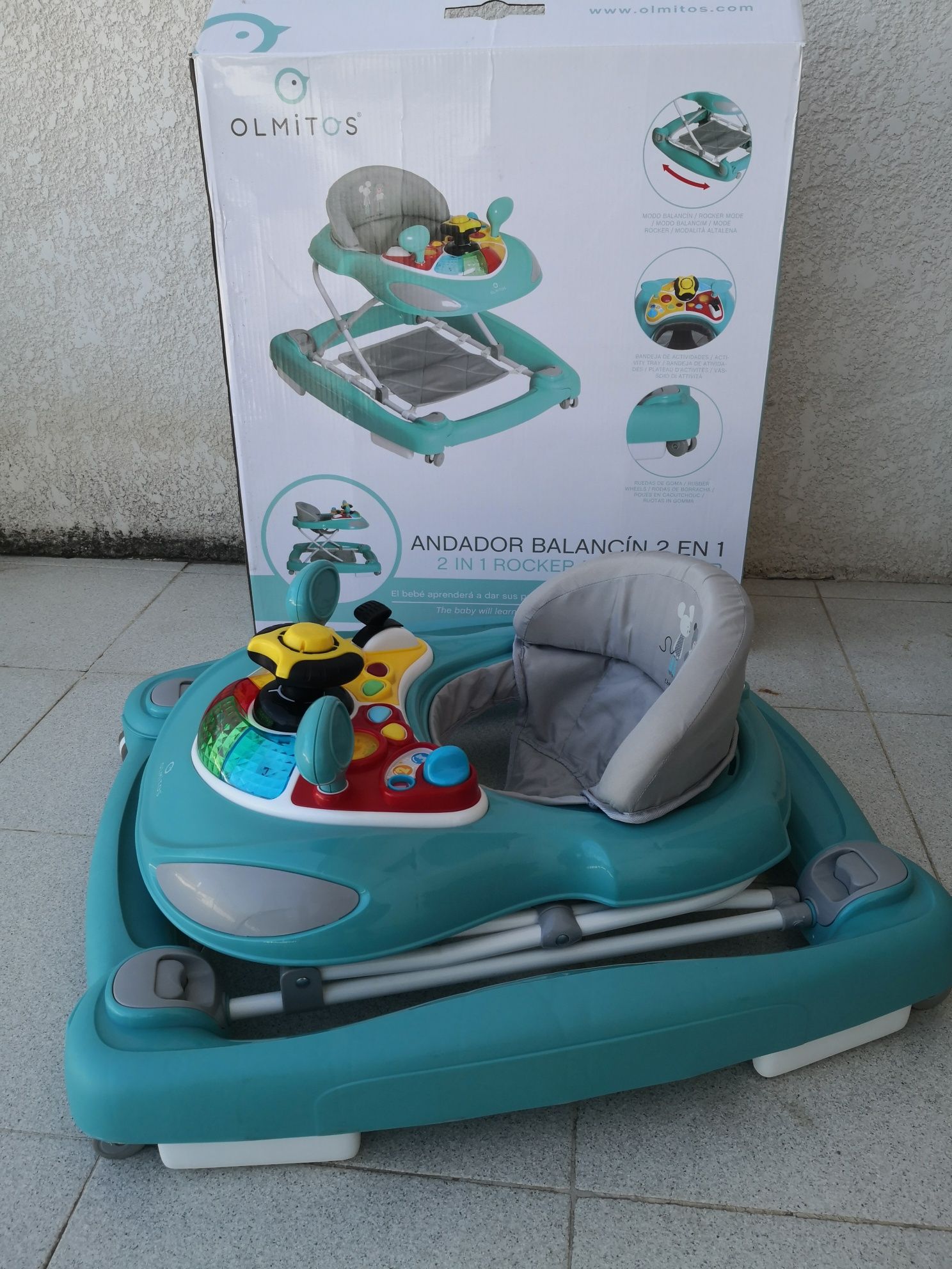 Andador OLMITOS 2 em 1