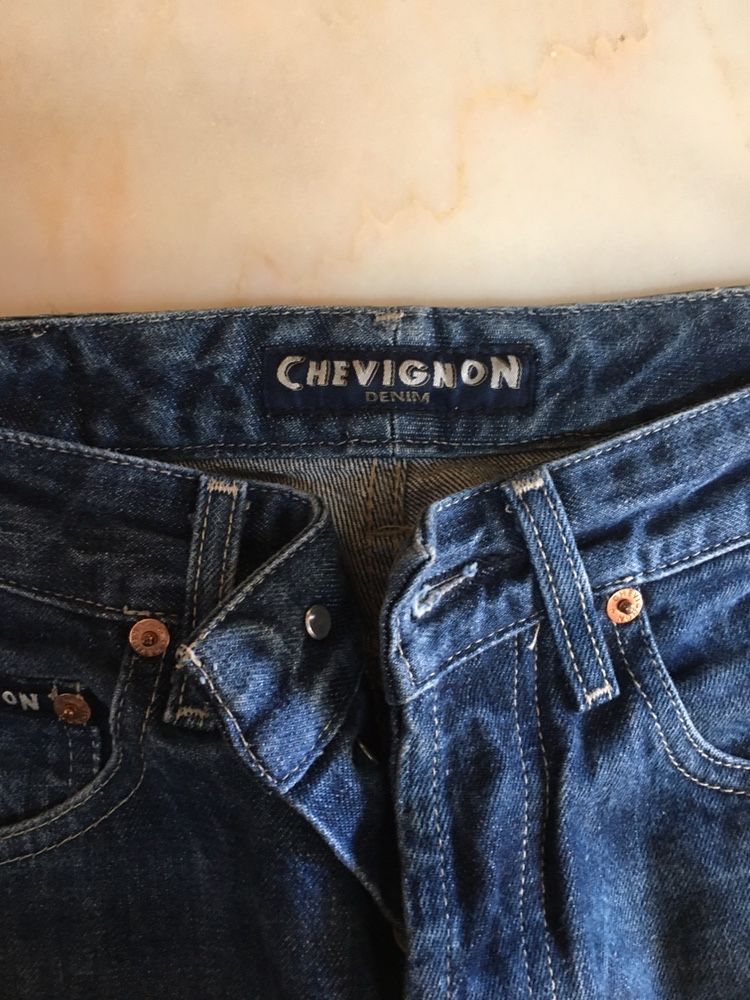 Calças de ganga (jeans) senhora Chevignon originais tamanho 27