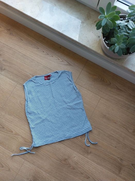 Bawełniany top w paski 164