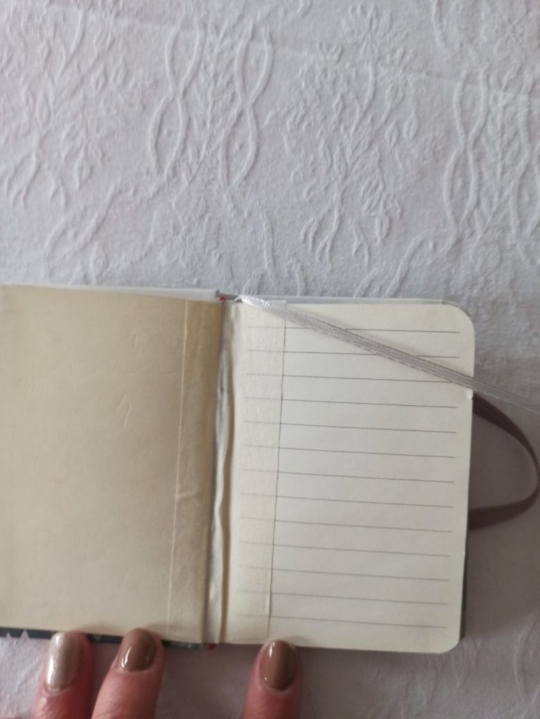 Conjunto de três cadernos de notas pequenos