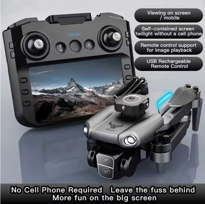 Dron SG109 MAX RC GPS WiFi 1200 m z ekranem LED.