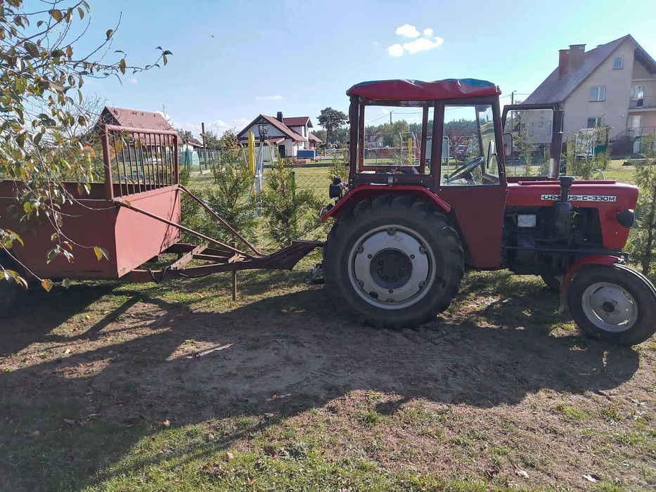 Traktor Ursus C330 plus przyczepka