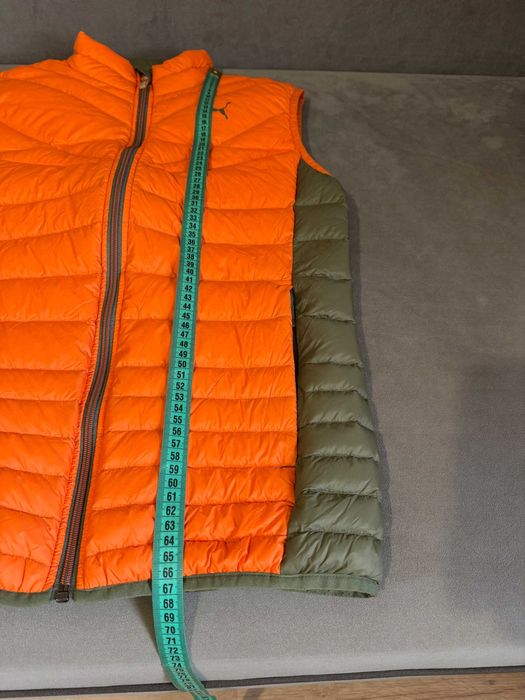 Bezrękawnik męski 90% puch 10% pierze packable Puma r S-nowy bez metki