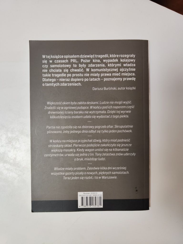 Tajemnice PRL Katastrofy - Dariusz Burliński "x